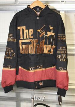 Vintage The Godfather Don Corleone Jacket JH Design Super Rare L NWT