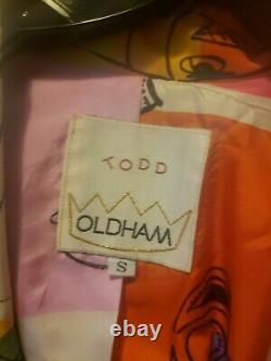 Vintage Todd Oldham Couture Blazer 100% Silk/ Rare Size S Authentic