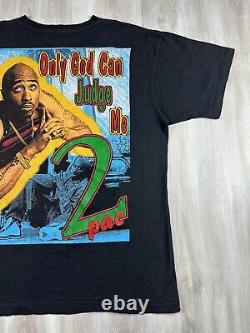 Vintage Tupac 2pac Bay Club Only God Can Judge Me Boot Size XL Super Rare