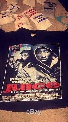 Vintage Tupac Rap Tee Shirt 1992 M Juice Movie Promo 2Pac Shakur Super Rare