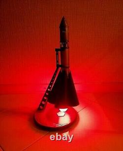 Vintage USSR Space Age 60's Desk Lamp Rocket Soviet Space Program. Super Rare