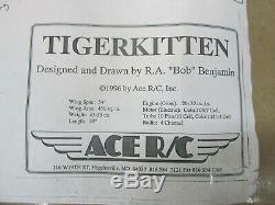 Vintage & Very Rare Ace R/C TigerKitten Airplane Kit (Electric Version) NIB