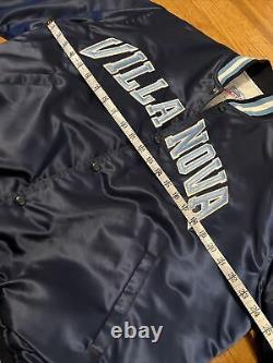 Vintage Villanova 1985 Champs Starter Satin Jacket Super Rare! Size XL NCAA OG