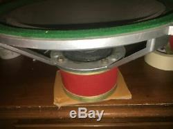 Vintage Wharfedale Super 12/RS/DD 12 Full Range Speakers Pair England Rare