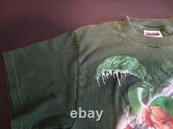 Vintage Zelda Ocarina Of Time 1998 Promo T Shirt Tultex Green Size S Super Rare