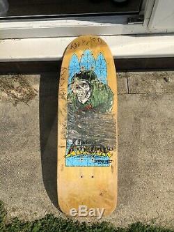 Vintage Zorlac Abrook Skateboard, Super Rare, old school board. Reduced