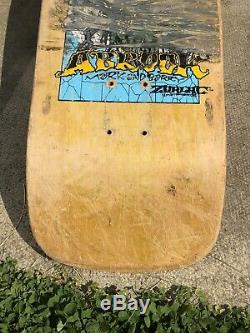 Vintage Zorlac Abrook Skateboard, Super Rare, old school board. Reduced