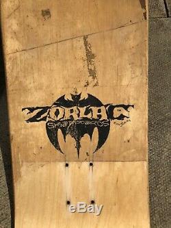 Vintage Zorlac Abrook Skateboard, Super Rare, old school board. Reduced