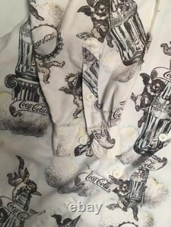 Vintage coca-cola cherubim shirt super rare