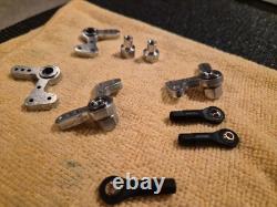 Vintage sassy chassis super rare kyosho usa1 alum bellcrank steering setup