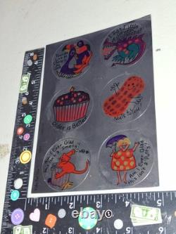 Vintage stickers SANDYLION Yuks For You Mylar Sheet SUPER RARE