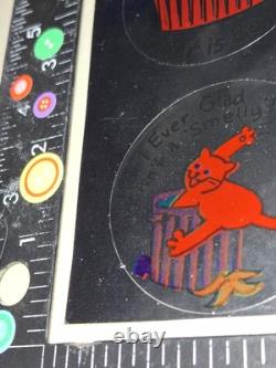 Vintage stickers SANDYLION Yuks For You Mylar Sheet SUPER RARE