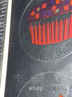 Vintage stickers SANDYLION Yuks For You Mylar Sheet SUPER RARE