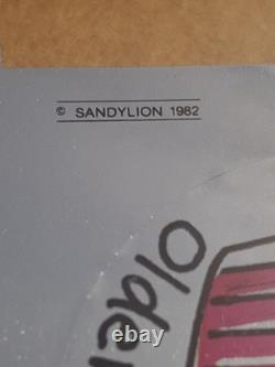 Vintage stickers SANDYLION Yuks For You Mylar Sheet SUPER RARE