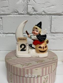 Vintage super rare Atlas Norcrest Holt Howard Halloween witch Angel figurine