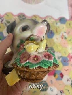 Vintage super rare PY Japan deer anthropomorphic wall plaque Napco Norcrest