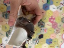 Vintage super rare PY Japan deer anthropomorphic wall plaque Napco Norcrest