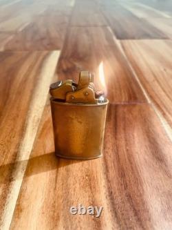 Vintage super rare solid brass Thorens lighter (Swiss) working condition