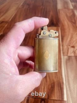 Vintage super rare solid brass Thorens lighter (Swiss) working condition