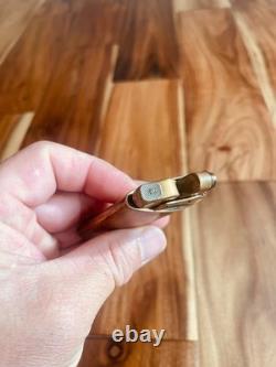 Vintage super rare solid brass Thorens lighter (Swiss) working condition