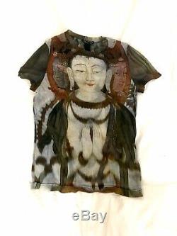 Vivienne Tam Buddha Top RARE 90s VTG Short Sleeve Gaultier Style