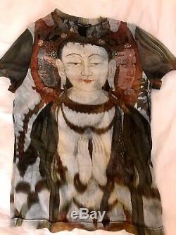 Vivienne Tam Buddha Top RARE 90s VTG Short Sleeve Gaultier Style