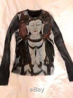 Vivienne Tam Buddha Top RARE 90s VTG l/s Gaultier Style