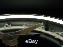 Vtg 1950's Glo-Dial Chrome Electric NEON Wall Clock Light Up Original Super Rare