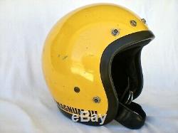 Vtg Bell Helmet Magnum III 3 Motorcycle Mchal Buco 7 1/4 Super R-t Very Rare