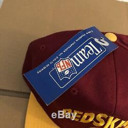 Vtg NWT Washington Redskins Snapback Hat Cap 90s NFL Super Bowl Football RARE