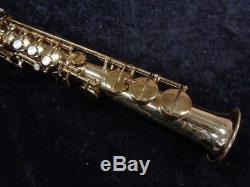 WOW! Super Rare Vintage Buffet S1 Soprano Saxophone in Original Gold Lacquer