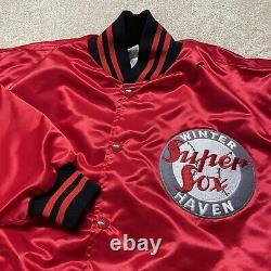 Winter Haven Super Sox Jacket Men XL Vintage MiLB Minors Senior League Rare USA