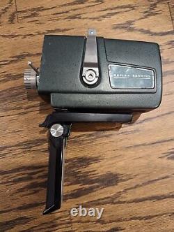 Working Vintage Sears C150, Rare Original Leather Bag Super 8 Camera + Assesory