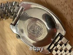 Wyler Super Compressor Diver Watch VTG Swiss Rare Misprint Dial JB Champion Bnd