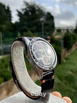Yema Rallygraf Super Vintage Chronograph Watch Valjoux 7736 Rare Watch