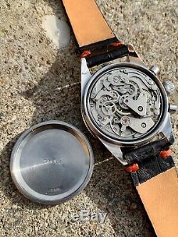 Yema Rallygraf Super Vintage Chronograph Watch Valjoux 7736 Rare Watch