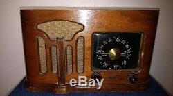 Zenith 1941 Vintage Tube Radio 6d 628 Super Rare